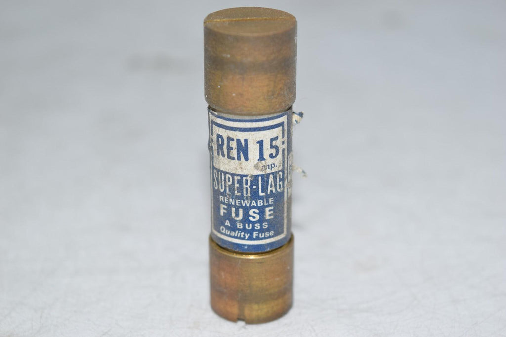 Buss REN-15 Super-Lag Renewable Fuse 15A 250V
