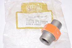 Capitol GS 22 Insulating Union 1/2'' FIP x 1/2'' FIP BUNA-N Gasket