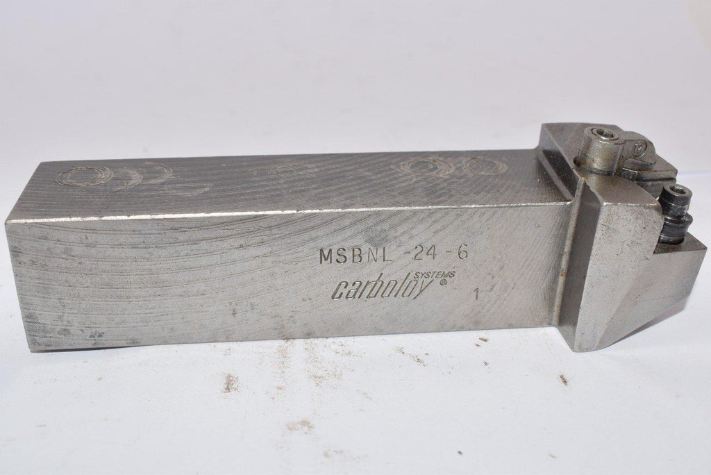 CARBOLOY SYSTEMS Style MSBNL-24-6  Indexable Turning Tool Holder, 7'' OAL