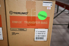 Case of 100 NEW Terumo BCT 1BBT100BB71 Transfer Bag, 1000 mL TERUFLEX 25x4