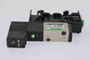 CKD 4KB129-C2 SOLENOID VALVE 2 POSITION SINGLE COIL 24VDC