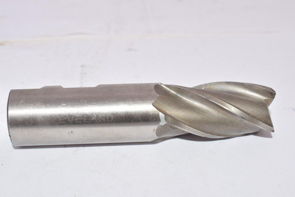 Cleveland 1'' HSS End Mill, 4-3/8'' OAL