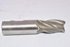 Cleveland 1'' HSS End Mill, 4-3/8'' OAL