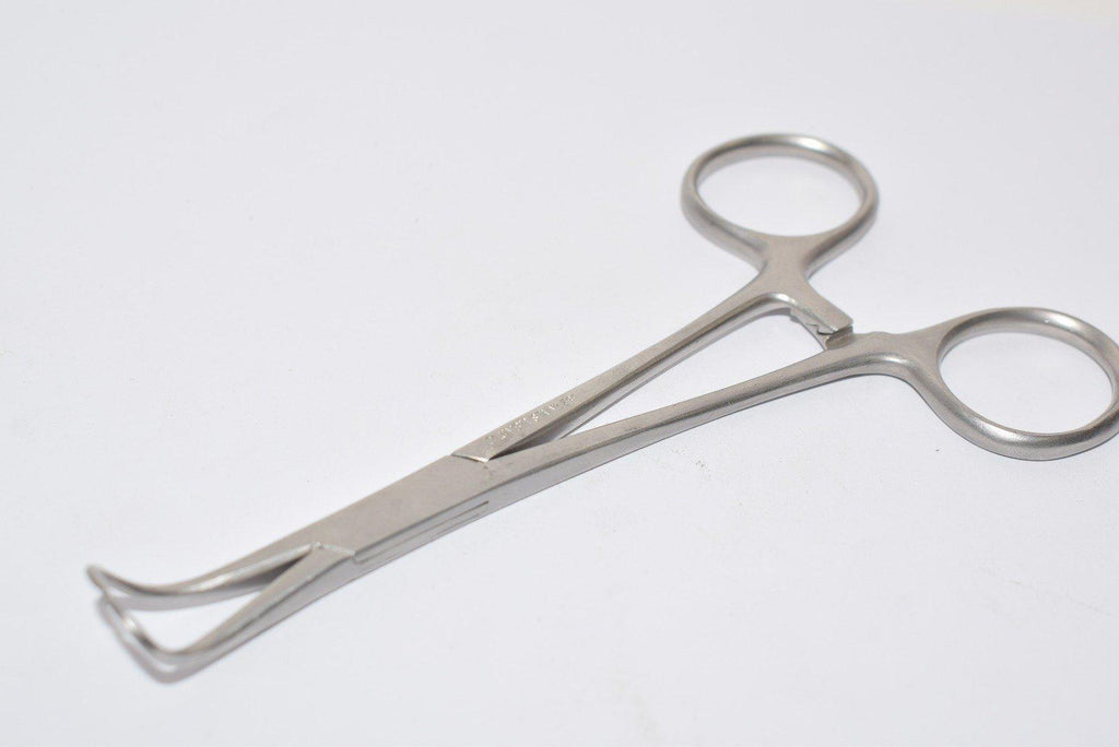 Columbia Forcep Scissors Curved 5-1/2'' OAL Stainless Vet Lab Tech