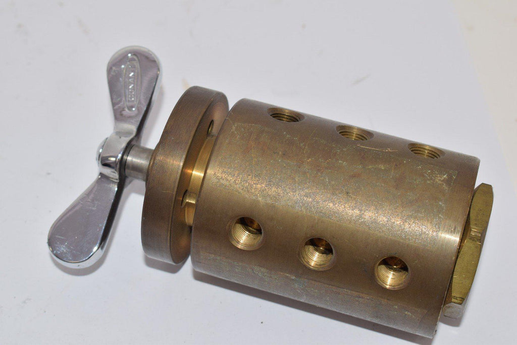 Conant Controls Multi-Port Stack Control Valve, Brass