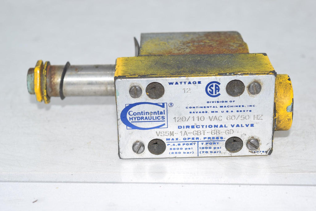 Continental Hydraulics VS5M-1A-GBT-68-GD Directional Valve