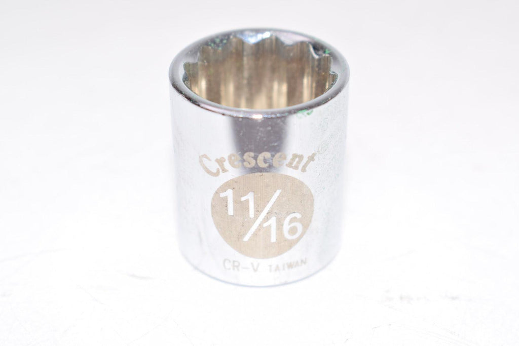 Crescent 11/16'' CR-V Socket 12 Point 3/8'' Drive