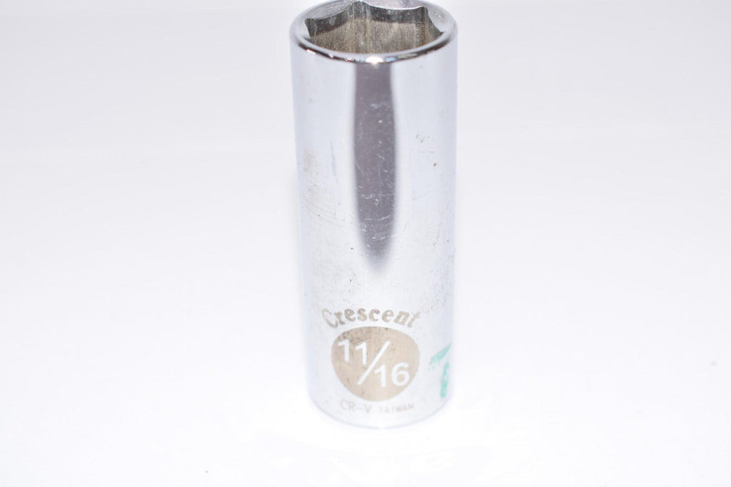 Crescent 11/16'' SAE Deep Socket 6 Point 3/8'' Drive