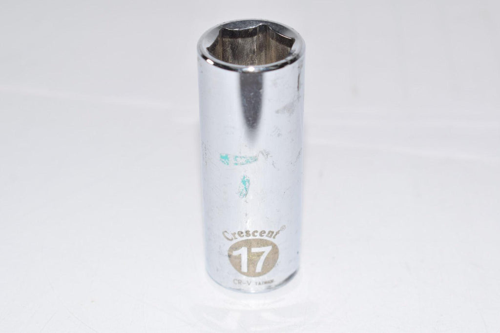 Crescent 17mm Metric Deep Socket 6 Point 3/8'' Drive