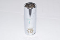 Crescent 17mm Metric Deep Socket 6 Point 3/8'' Drive