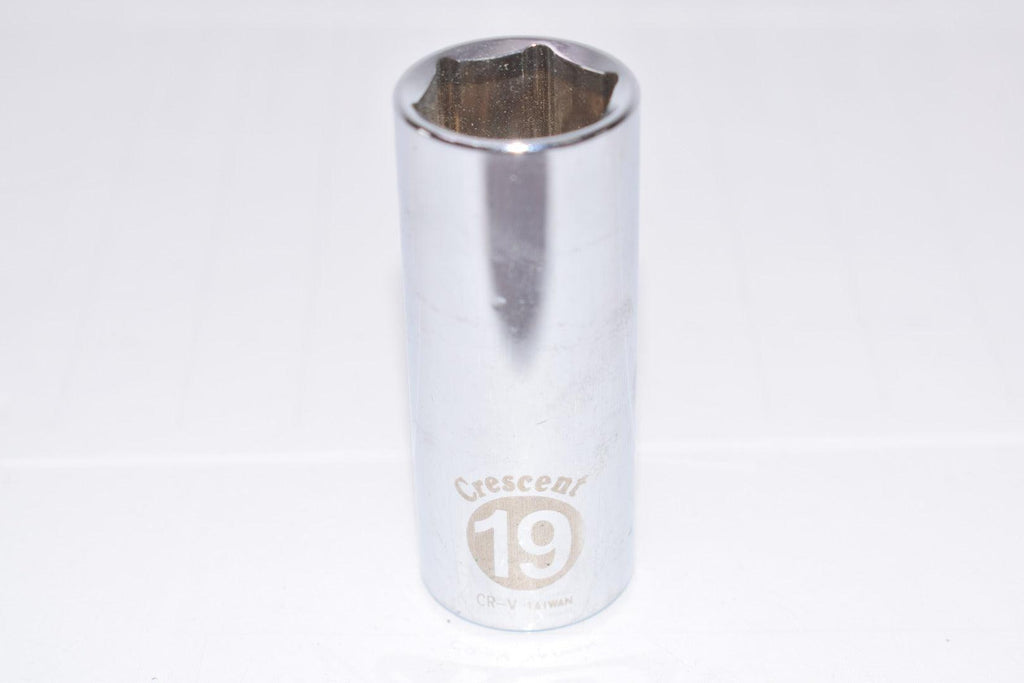 Crescent 19mm Metric Deep Socket CR-V 3/8'' Drive 6 Point