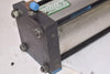 Cunningham Mfg S/N: 22100-362-1 Model: AA Pneumatic Cylinder, 10 Stroke 250 PSI