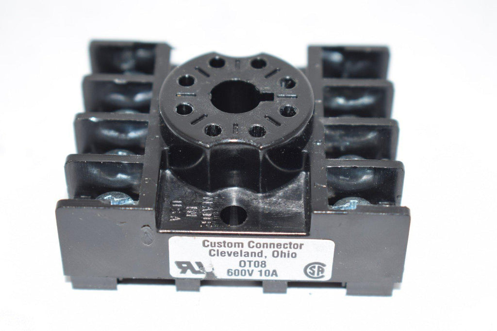 Custom Connector OT08 Relay Socket 600V 10A