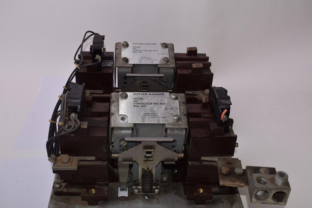 Cutler Hammer 9656H522A 6-186-5 & 6-186-10 270 Amp Size 5 Starter Contactor