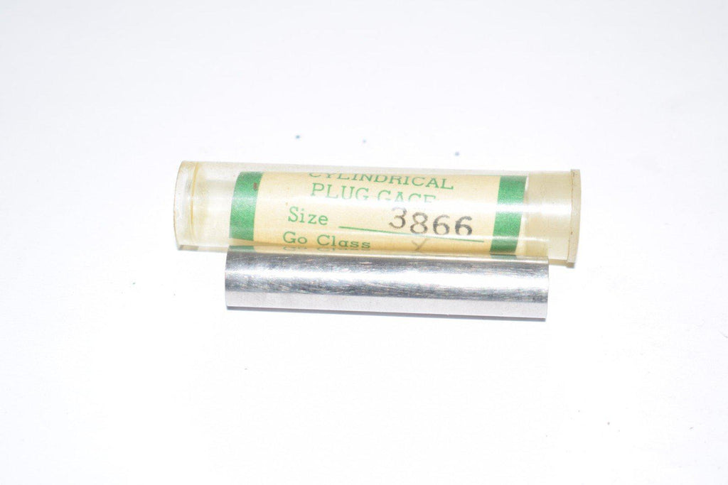 Cylindrical Plug Gage Size: 3866 Go Class: Y
