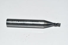 Data Flute 1/8'' 3 Flute Carbide End Mill 3/8'' Shank SSST30125-375