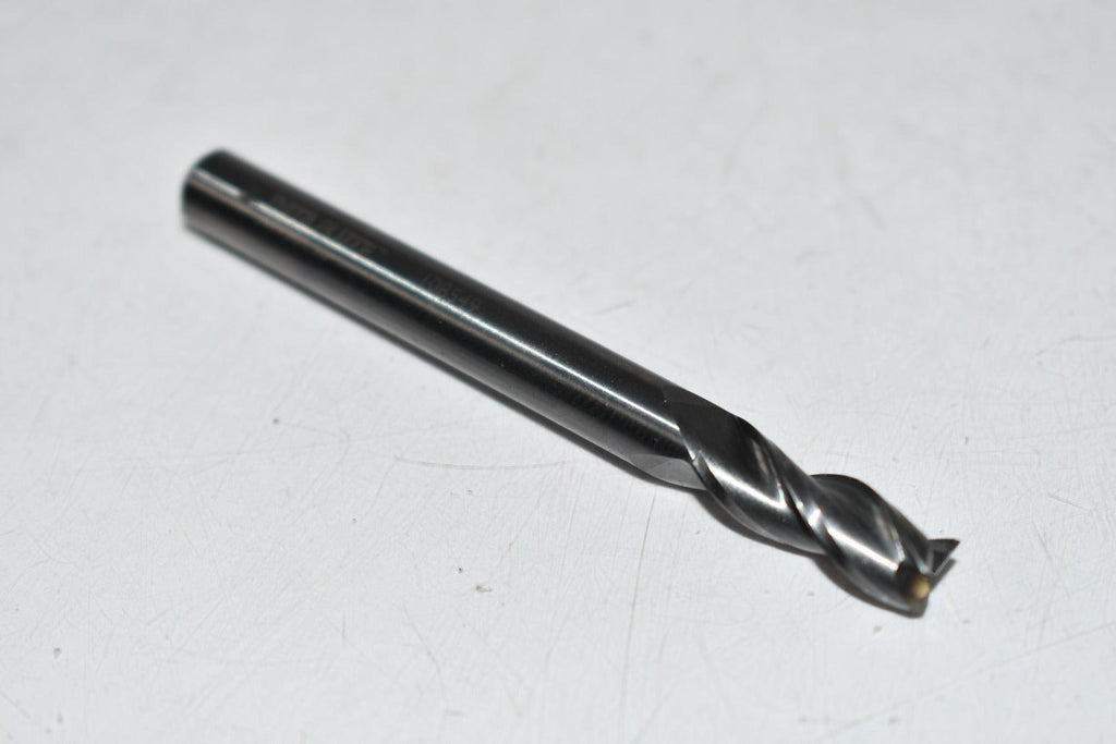 Data Flute AFI30250 Carbide End Mill Cutter 1/4 x 1/4 x 5/8 x 2-1/2 3 Flutes