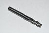 Data Flute AFI30250 Carbide End Mill Cutter 1/4 x 1/4 x 5/8 x 2-1/2 3 Flutes