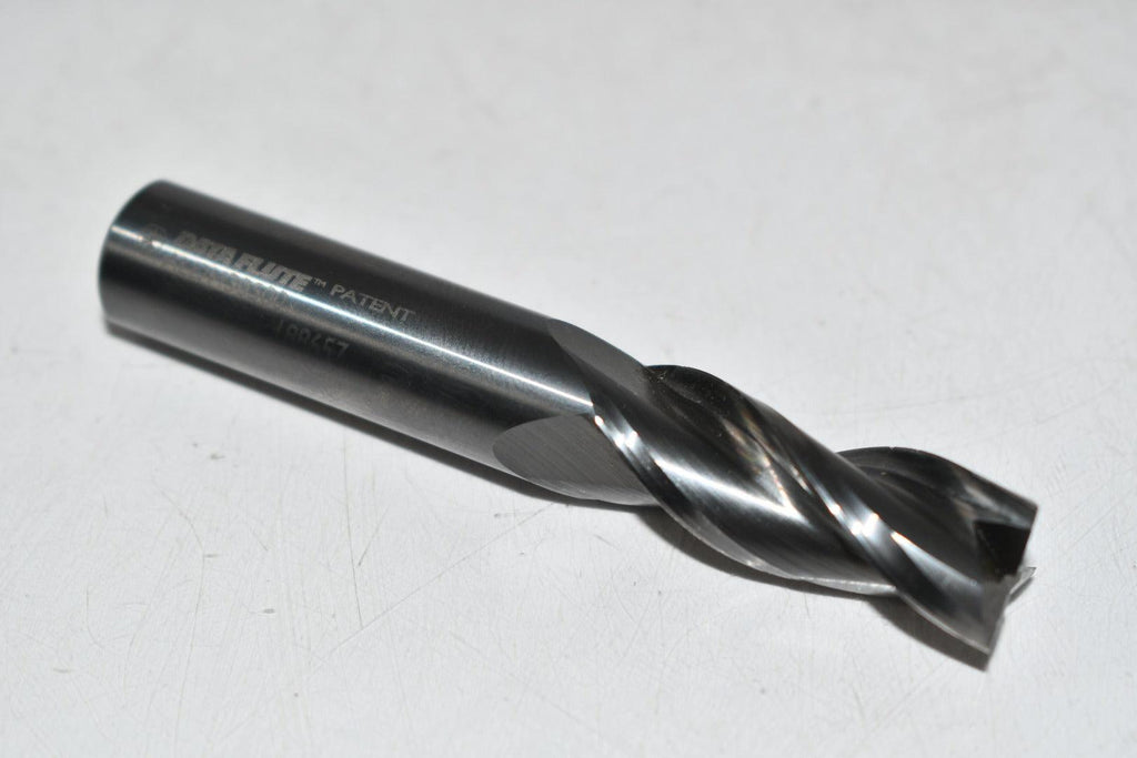 DATA FLUTE Carbide Roughing and Finishing End Mill 1/2? 3FL 0.030? Radius ALDH30500