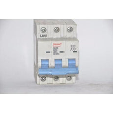 Dayton 3P IEC Supplementary Protector 20A 480VAC, 5ZVG0 D20A 50/60Hz