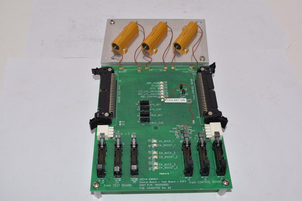 Deeya Energy Control Board 1180000693 J13-EBOX W/ HEI TMC-50 30 OHM