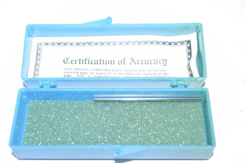 Deltronic 0.0750 Pin Gage Inspection Tooling