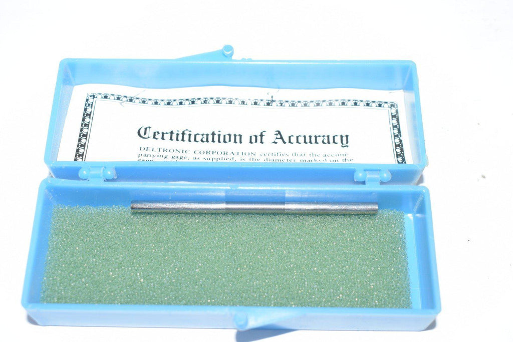 Deltronic 0.1215 Pin Gage Inspection Tooling