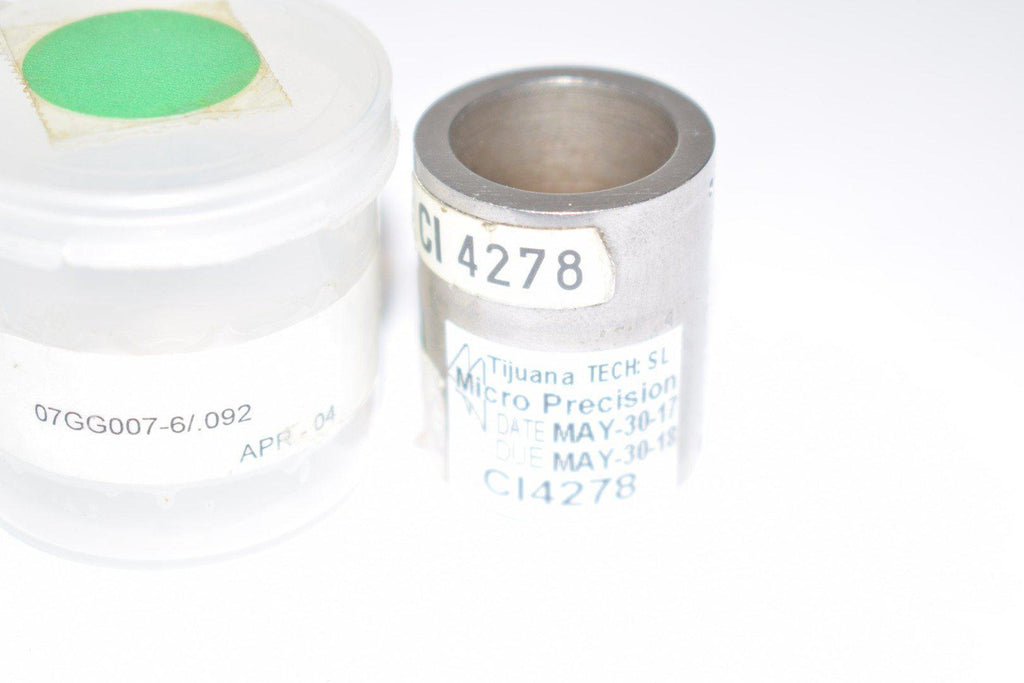 DEUTSCH Calibration 07GG007-6/.092 MASTER GAGE CNC, Machinist Precision Tooling