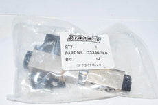 DYNAMCO D3336GL0 PNEUMATIC SOLENOID VALVE 24 VDC
