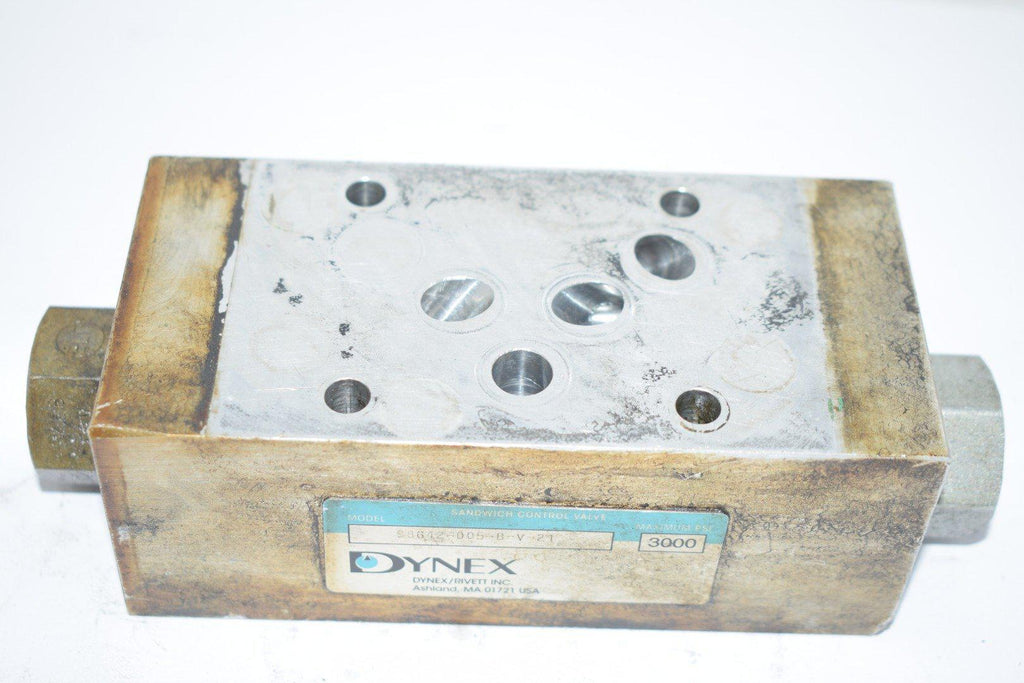 DYNEX Rivett S8642-D05-AB-V-21 Hydraulic Sandwich Control Valve 3000 PSI
