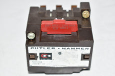 Eaton CUTLER HAMMER C10CX C10C-1 Contactor 110/120V Coil 1887-1
