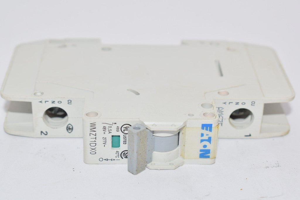 Eaton Cutler Hammer WMZT1DX0 CIRCUIT BREAKER; TYPE WMZT; 10KA; 1 POLE; .5A; D CURVE