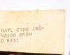 Edward Valves, Part: 196-48500, Bonnet Globe Valve
