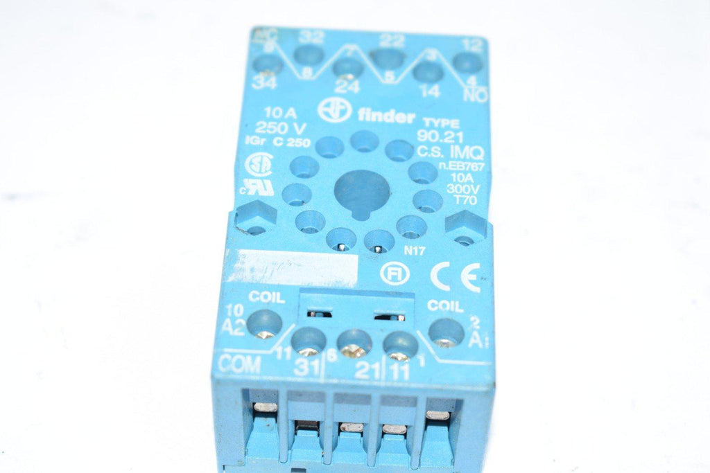 Finder 90.21 Relay Socket Type 90.21 10A 300V T70