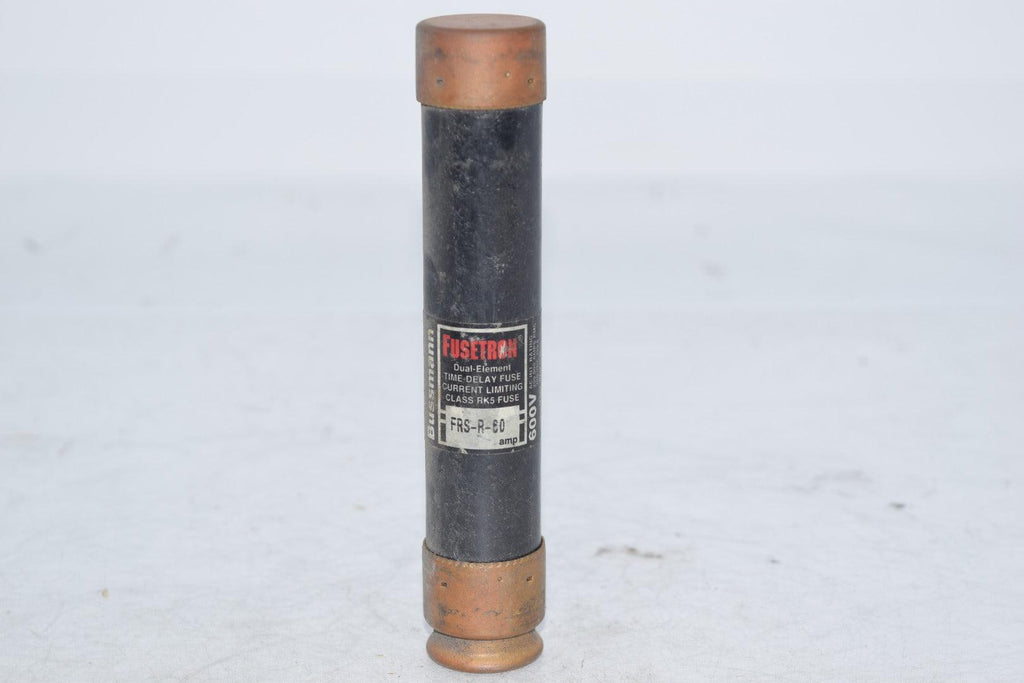 Fusetron FRS-R-60 Dual Element Time Delay Fuse Class RK5 Fuse 60A 600V