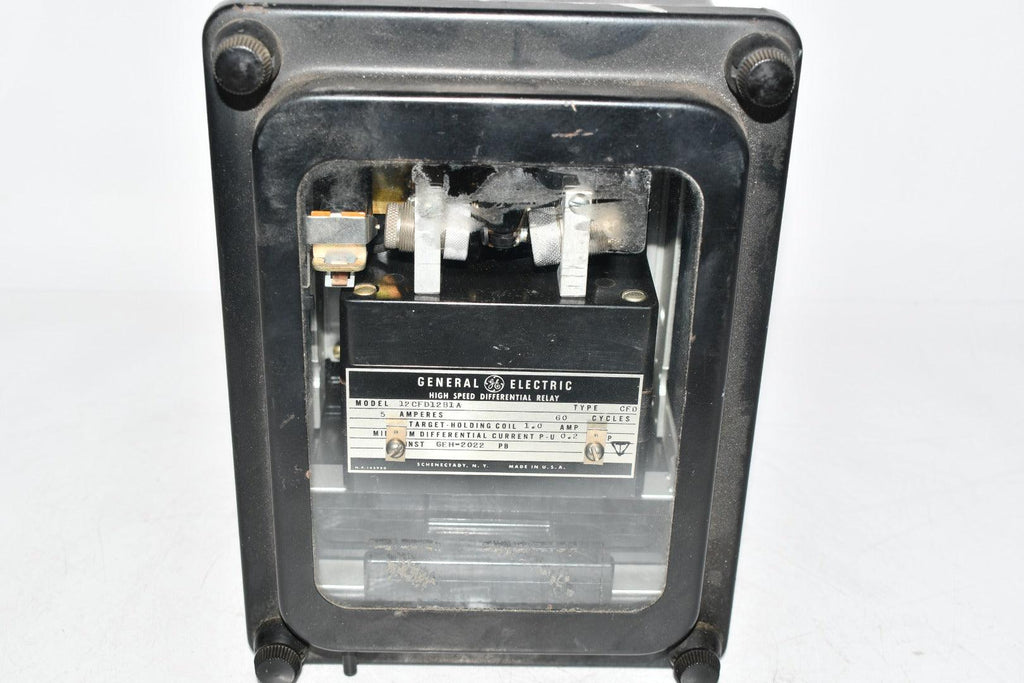 GE 12CFD12B1A MULTILIN DIFFERENTIAL RELAY HIGH SPEED TYPE CFD 5 AMP 60 CYCLES