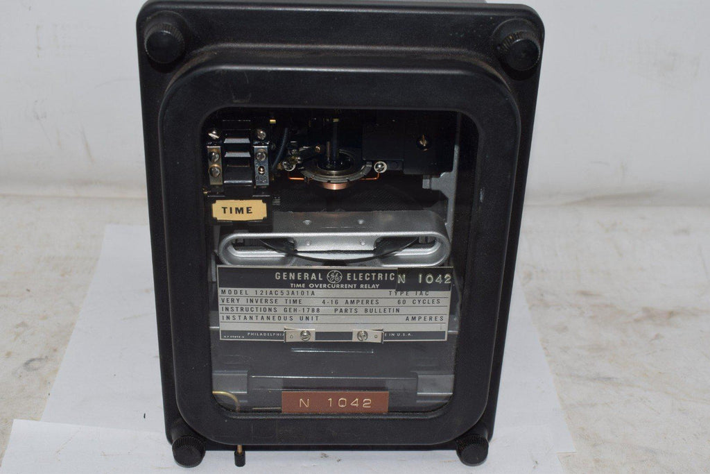 GE 12IAC53A101A Time Overcurrent Relay Type IAC 60 Cycles GEH-1788