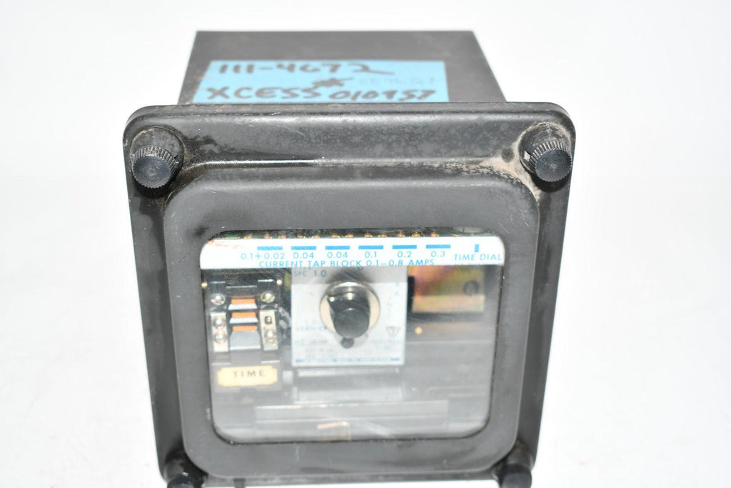GE 12SFC99AA001A Time Overcurrent Relay 125 VDC GEK-45401 W/ Enclosure