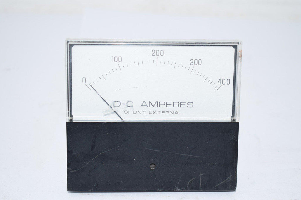 GE 50-255424GBSC1 0-400 DC Amps Panel Meter Gage