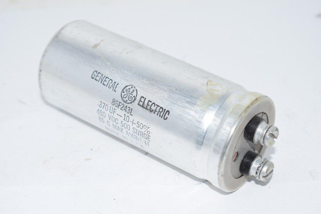GE 86F243L 370uf 450VDC 500 Surge Capacitor
