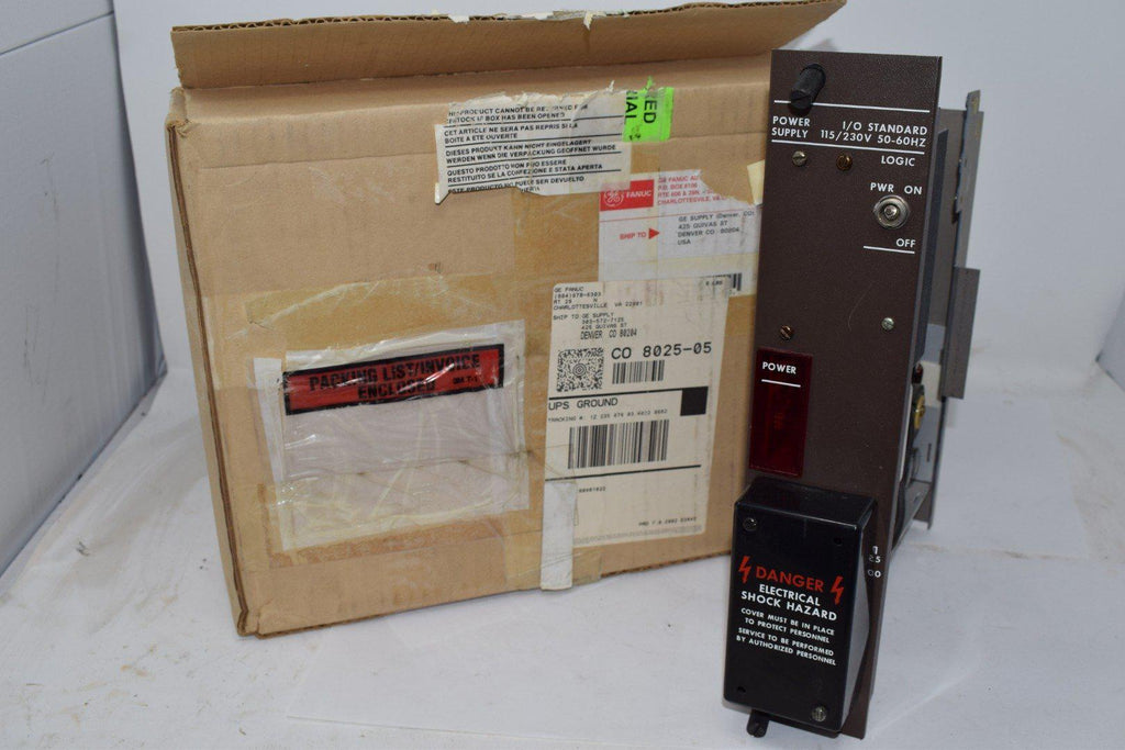 GE FANUC IC600PM502 I/O RACK POWER SUPPLY STANDARD CAPACITY 115-230VAC Refurbished