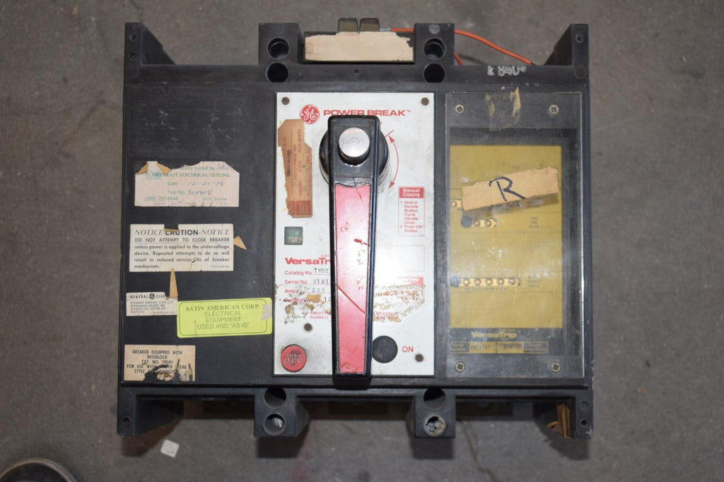 GE General Electric THSS2602SGA3E1 Solid State VersaTrip Circuit Breaker 200 AMPS MAX