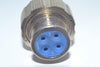 Glenair 4 Position 801-007-16M9-4PA Circular MIL Spec Connector MM DBL START PLUG ANTI DECOUP SPRG PIN