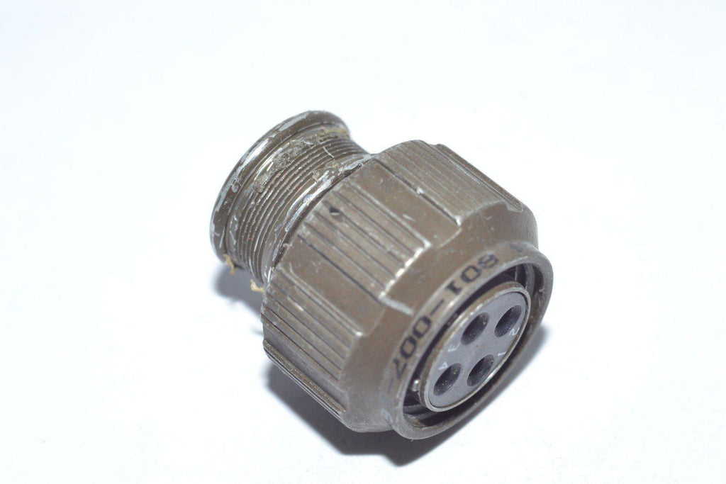 Glenair 801-007-16NF9-4SA Circular MIL Spec Connector Olive MM DBL START PLUG ANTI DECOUP SPRG SKT