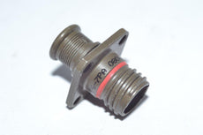 Glenair 801-009-02NF6-7PA Olive Circular MIL Spec Connector RECEPT BAND PLATFORM SQ FL PIN