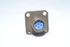 Glenair 801-009-02NF6-7PA Olive Circular MIL Spec Connector RECEPT BAND PLATFORM SQ FL PIN