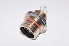 GLENAIR 801-009-07M13-37SA Circular MIL Spec Connector RECEPT BAND PLATFORM JAM NUT SKT,Wired