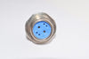 Glenair 801-009-07M9-200SA Connector Circular SKT 6 POS Crimp ST Jam Nut 6 Terminal 1 Port