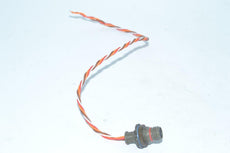 Glenair 801-009-07NF6-4SA W/ Cable Circular MIL Spec Connector RECEPT BAND PLATFORM JAM NUT SKT
