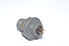 Glenair Olive Circular Mil Spec Connector 801-011-07NF6-7SA RCPT STAND EPOXY POT SKT PC TAIL